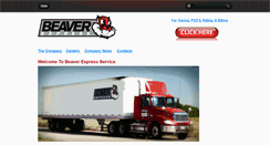 Desktop Screenshot of beaverexpress.com